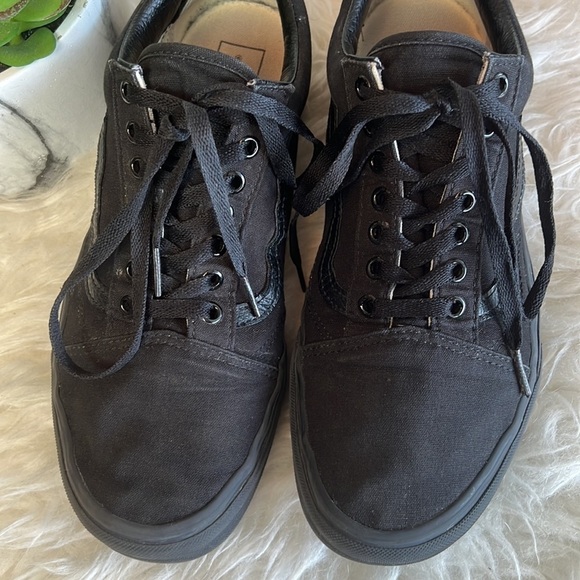 Vans Men’s Black Old Skool Cumfycush Canvas Shoe Size 10.5 - Picture 4 of 14